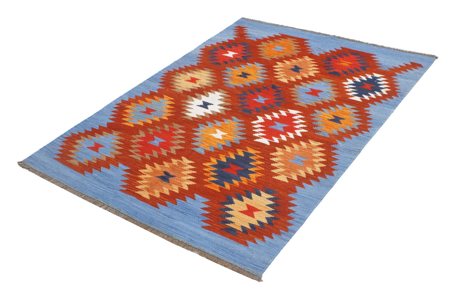 Oriental Rug - Hazara Kelim Hand Woven - 135 x 184 cm