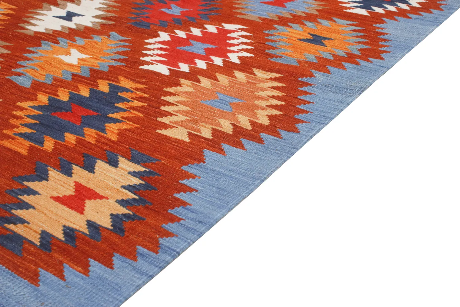 Oriental Rug - Hazara Kelim Hand Woven - 135 x 184 cm