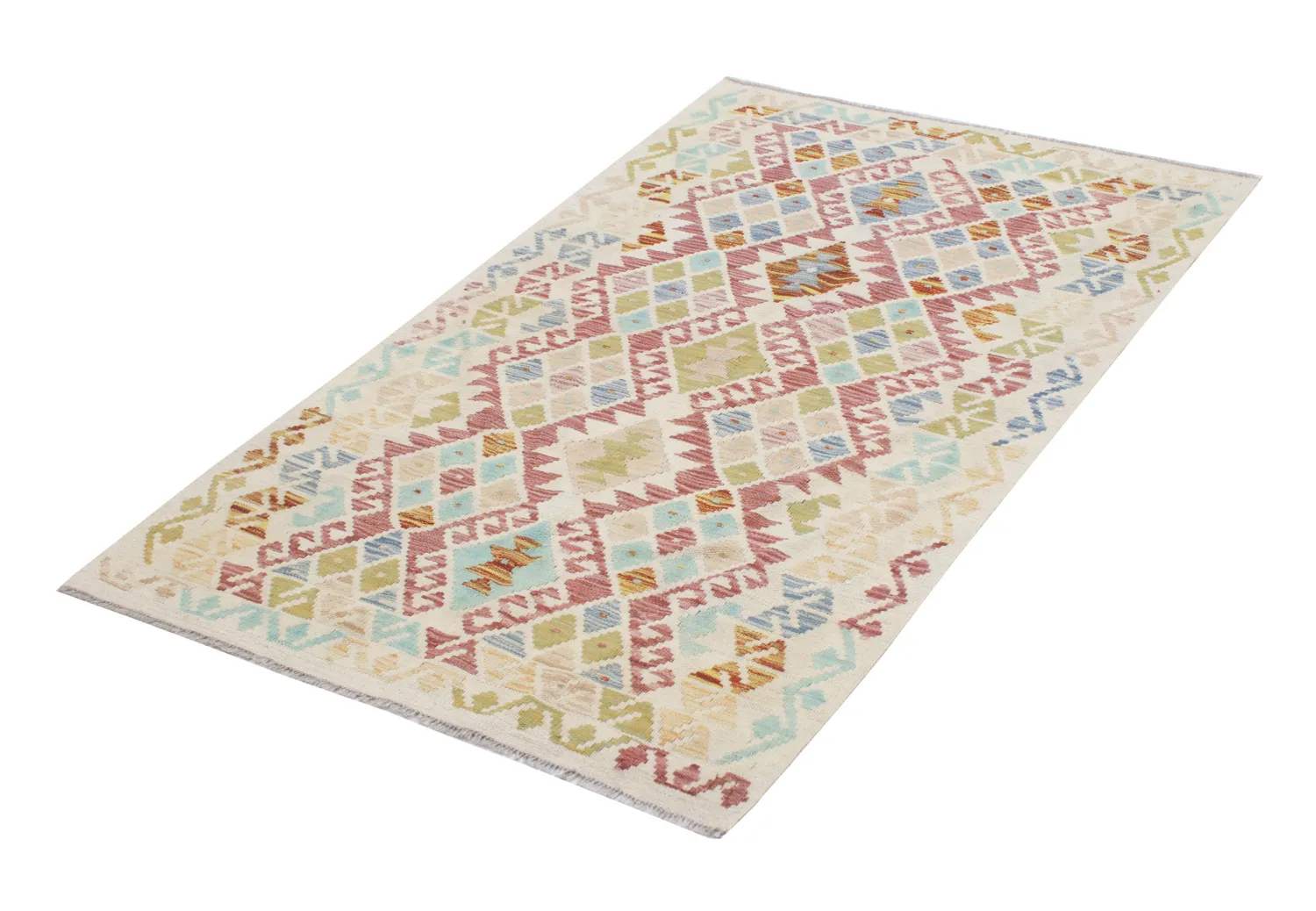 Oriental Rug - Vegi Kelim Hand Woven - 99 x 155 cm