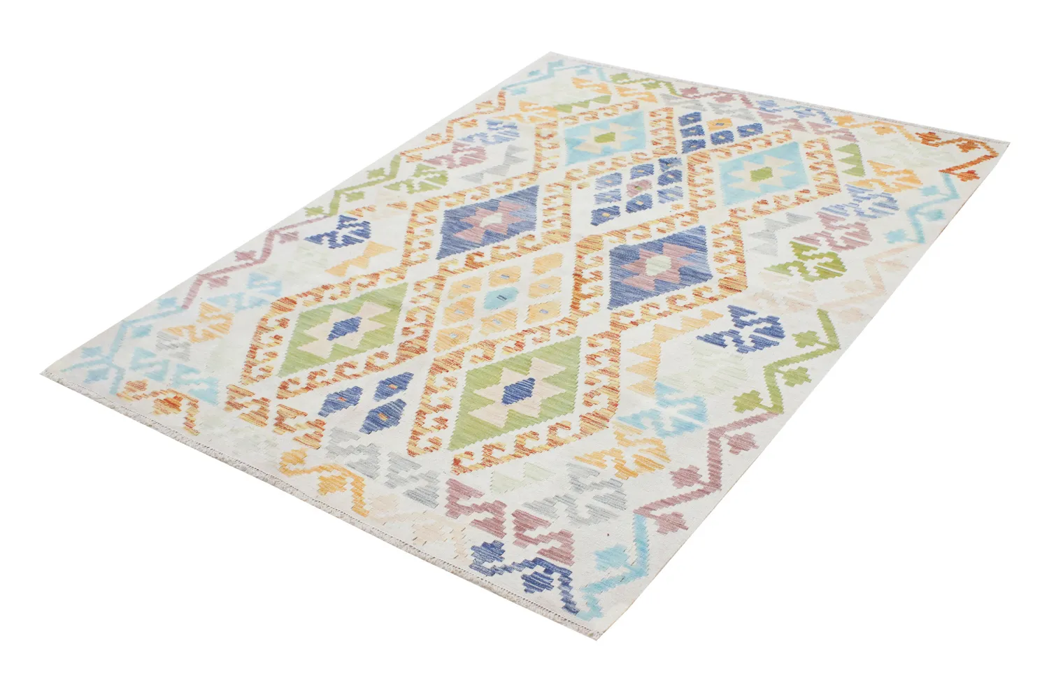 Oriental Rug - Vegi Kelim Hand Woven - 159 x 200 cm