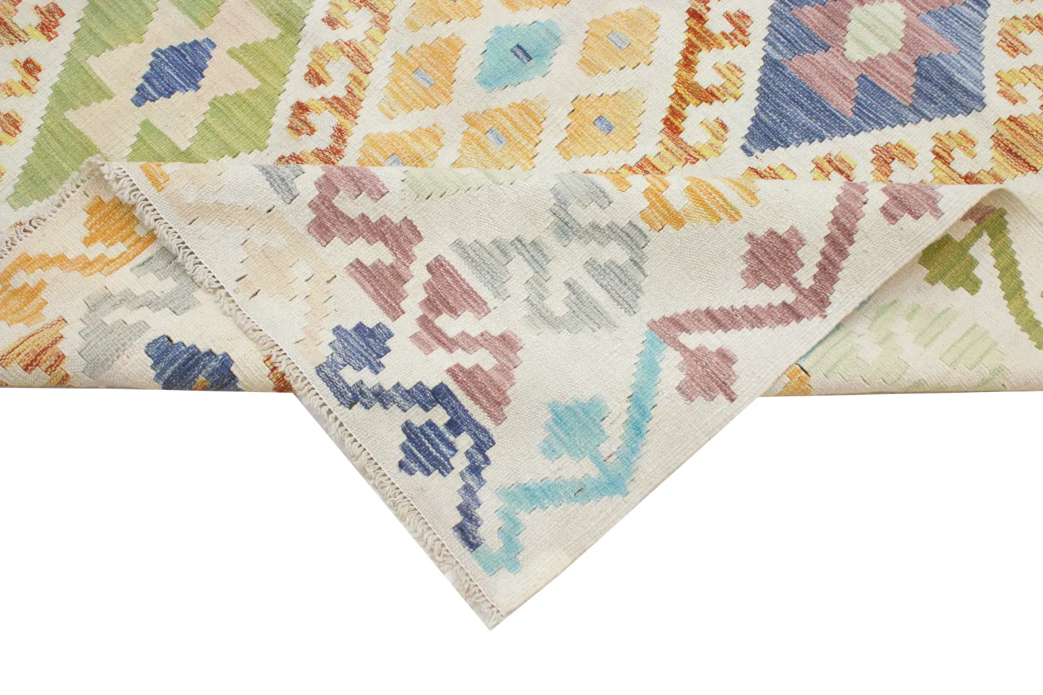 Oriental Rug - Vegi Kelim Hand Woven - 159 x 200 cm