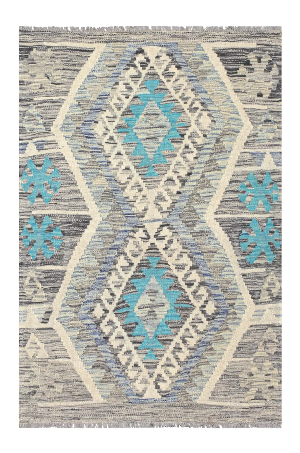 Oriental Rug - Vegi Kelim Hand Woven - 86 x 123 cm