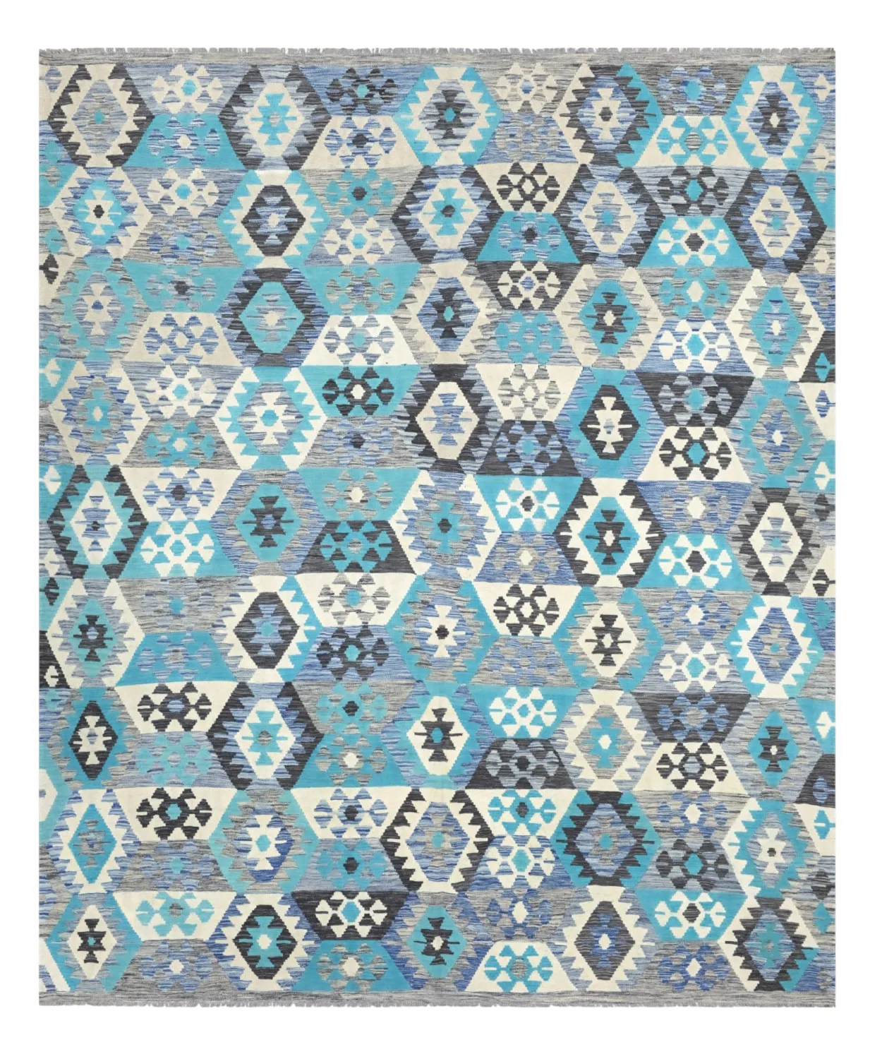 Oriental Rug - Vegi Kelim Hand Woven - 251 x 305 cm