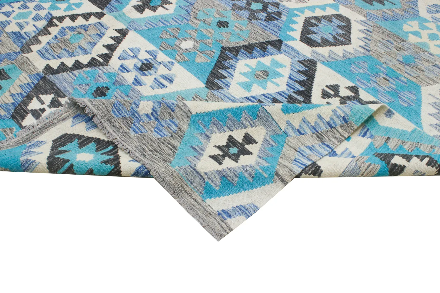 Oriental Rug - Vegi Kelim Hand Woven - 251 x 305 cm