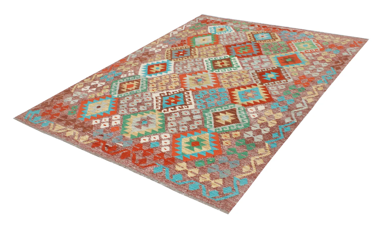 Oriental Rug - Vegi Kelim Hand Woven - 174 x 241 cm