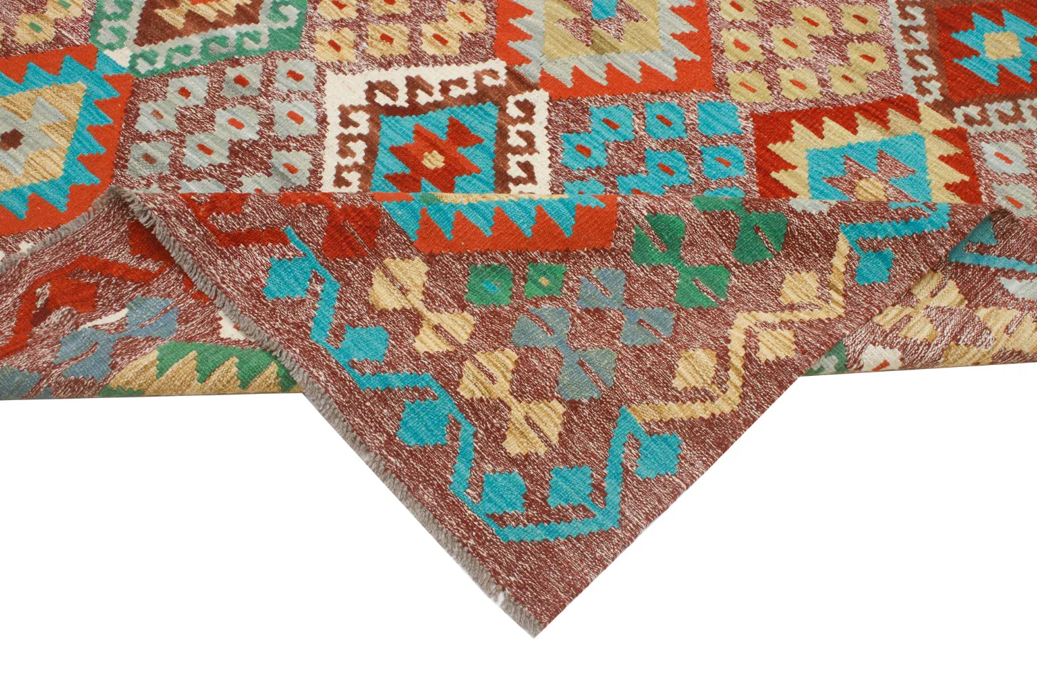 Oriental Rug - Vegi Kelim Hand Woven - 174 x 241 cm
