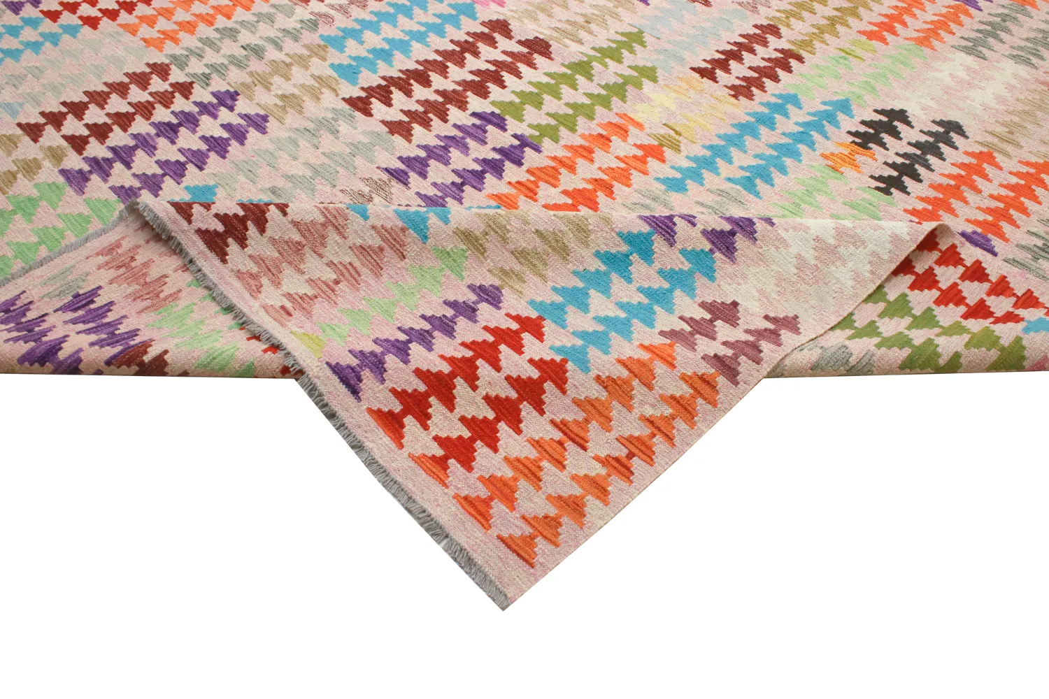 Oriental Rug - Vegi Kelim Hand Woven - 298 x 403 cm