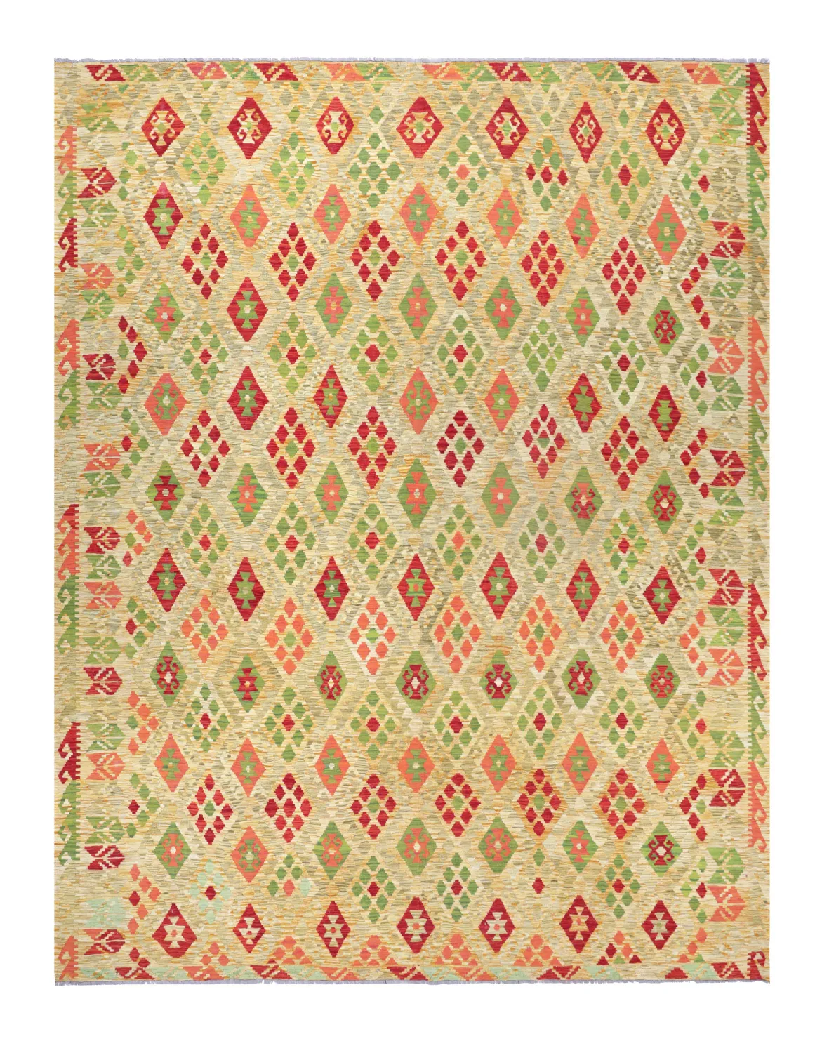 Oriental Rug - Vegi Kelim Hand Woven - 305 x 392 cm