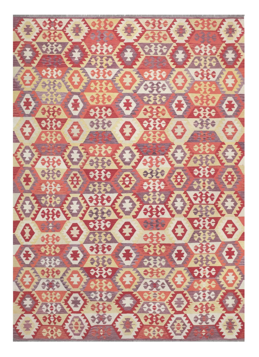 Oriental Rug - Vegi Kelim Hand Woven - 248 x 352 cm