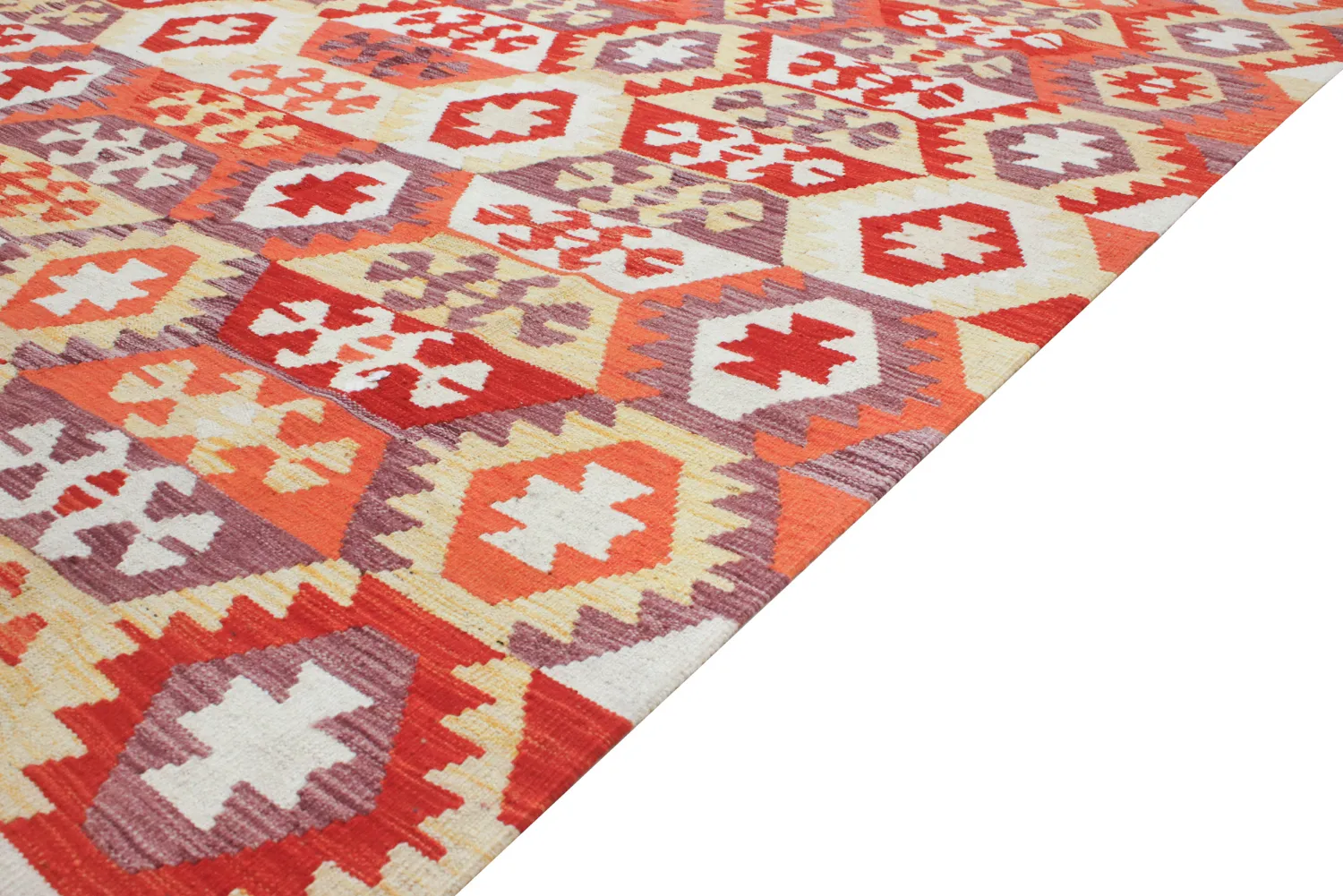 Oriental Rug - Vegi Kelim Hand Woven - 248 x 352 cm