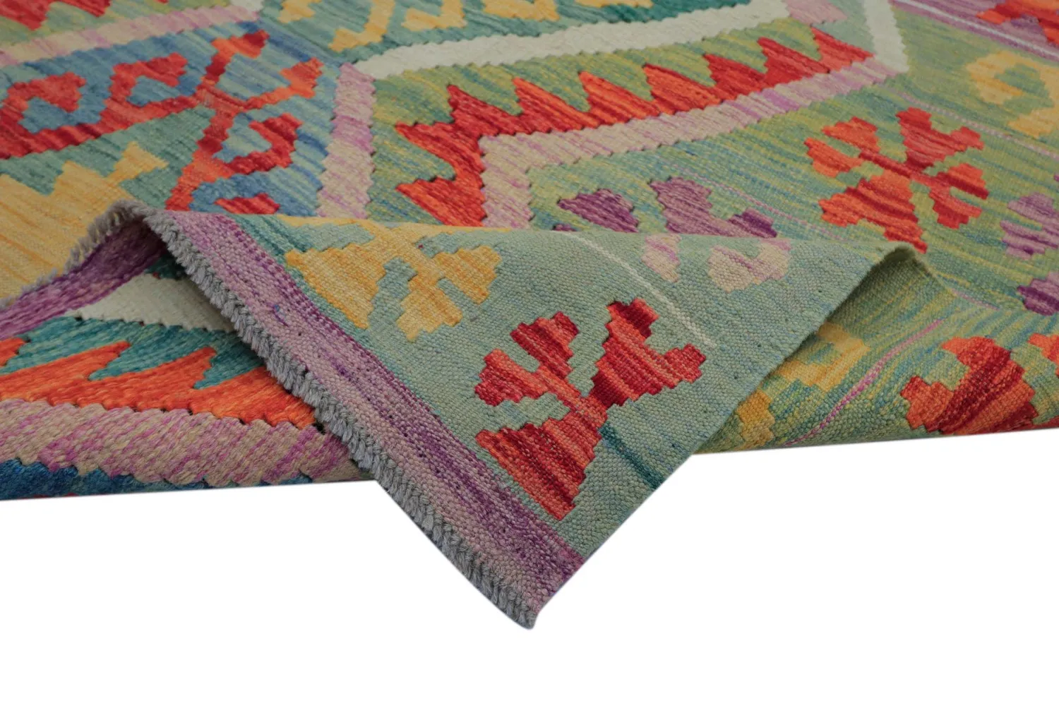 Oriental Rug - Vegi Kelim Hand Woven - 200 x 293 cm