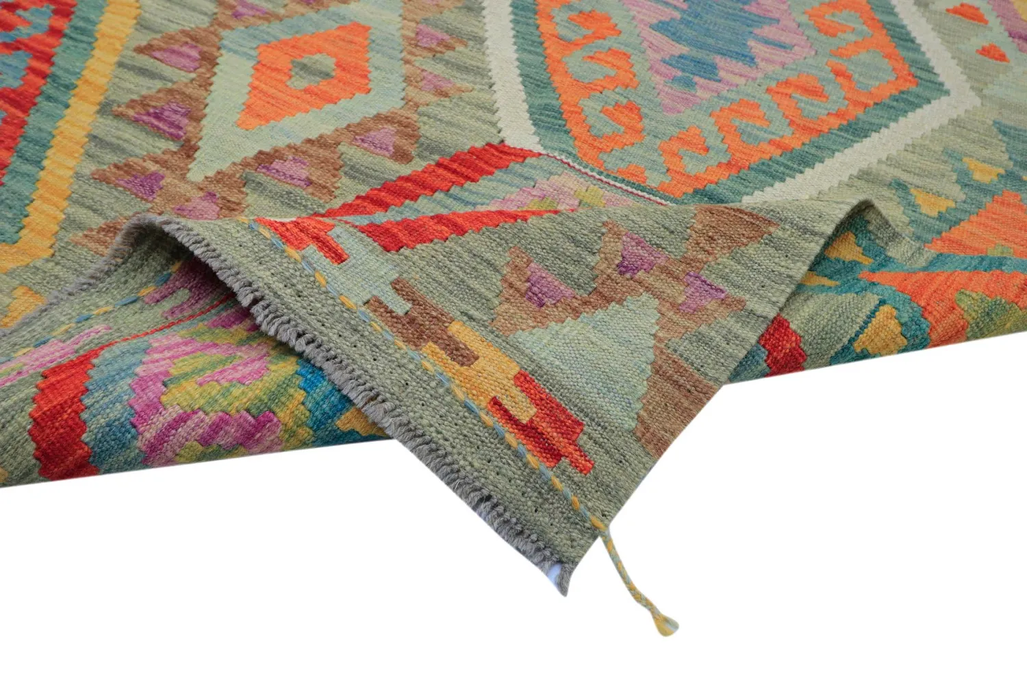 Oriental Rug - Vegi Kelim Hand Woven - 178 x 248 cm