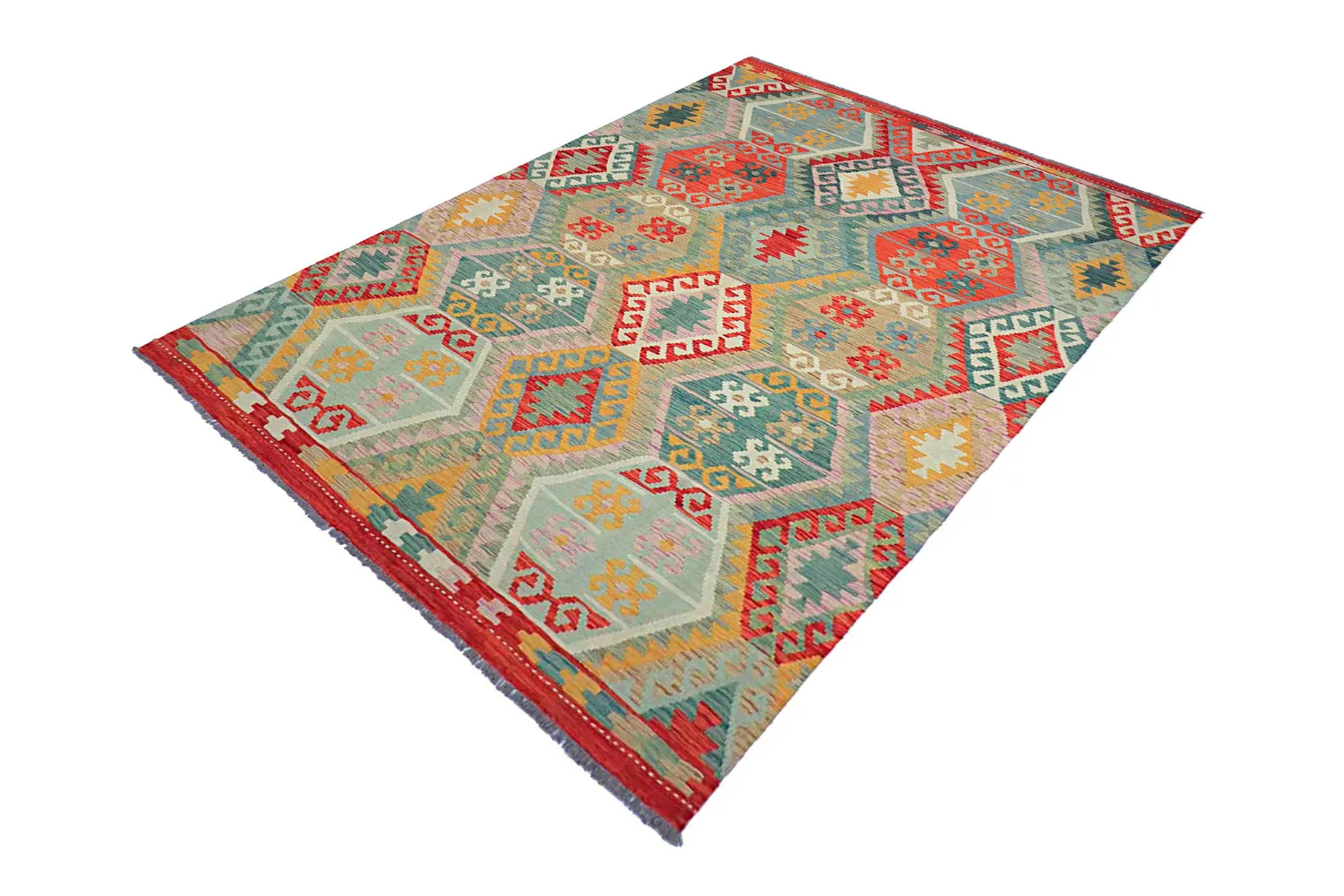 Oriental Rug - Vegi Kelim Hand Woven - 171 x 253 cm