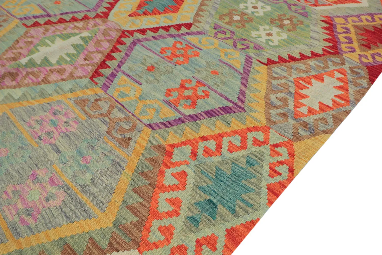 Oriental Rug - Vegi Kelim Hand Woven - 172 x 256 cm