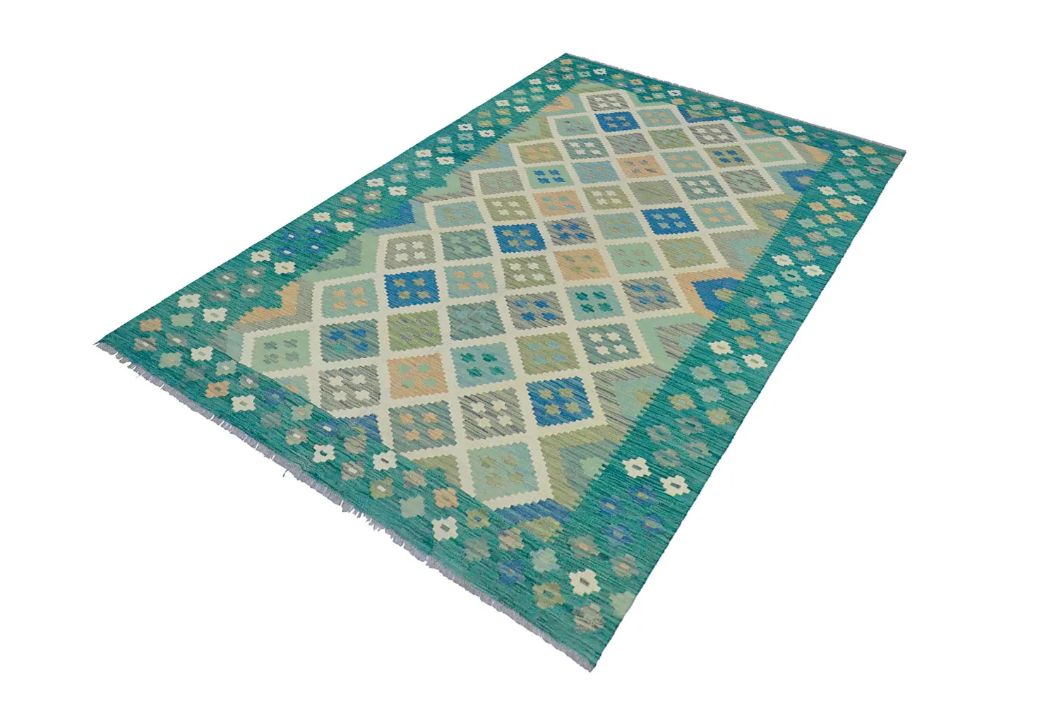 Oriental Rug - Vegi Kelim Hand Woven - 169 x 248 cm