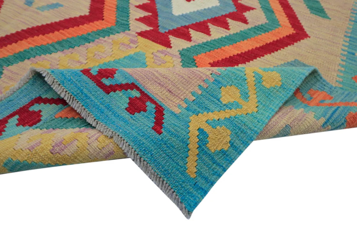 Oriental Rug - Vegi Kelim Hand Woven - 175 x 247 cm