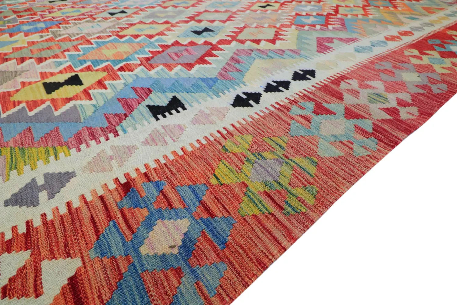 Oriental Rug - Vegi Kelim Hand Woven - 323 x 415 cm