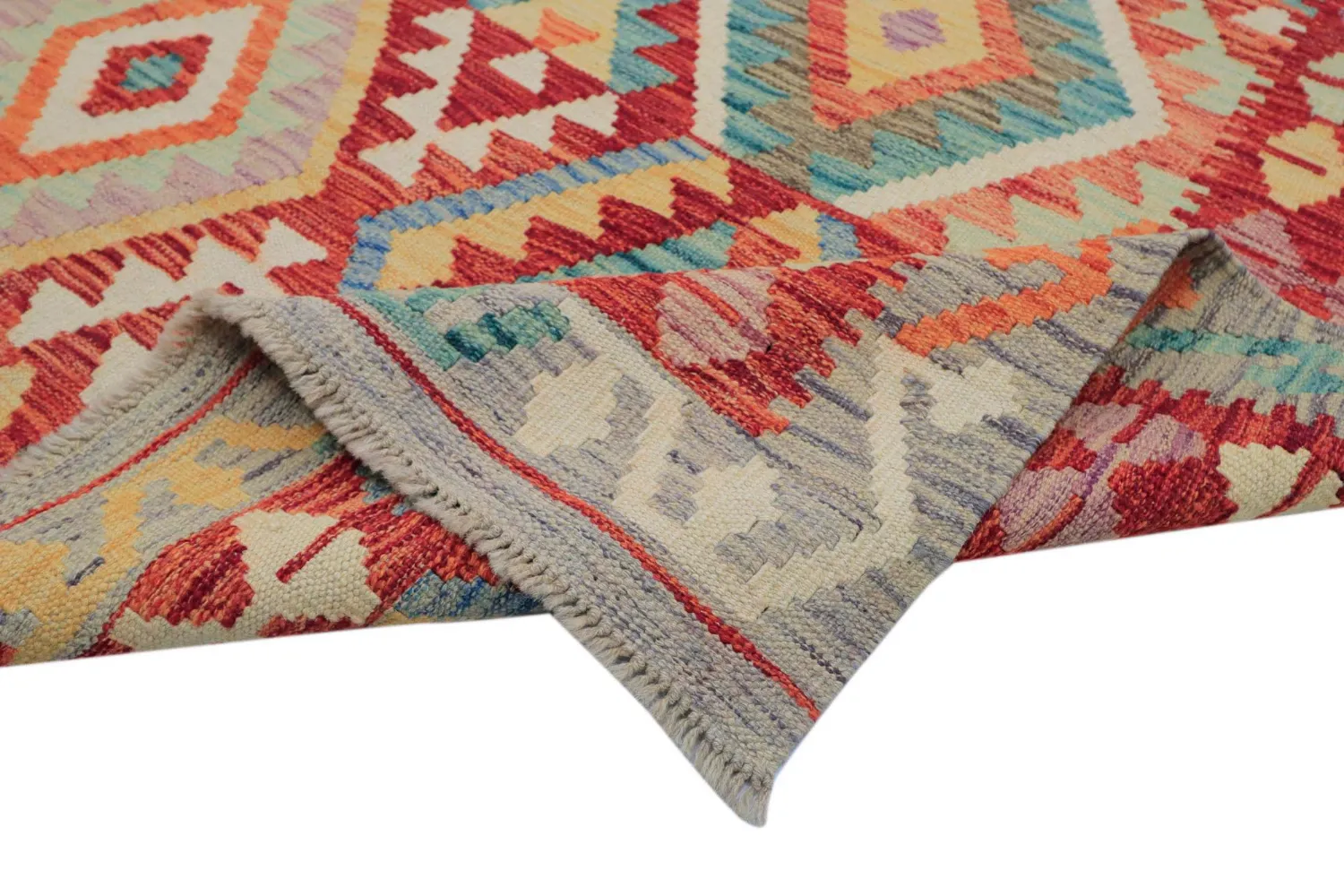 Oriental Rug - Vegi Kelim Hand Woven - 200 x 286 cm