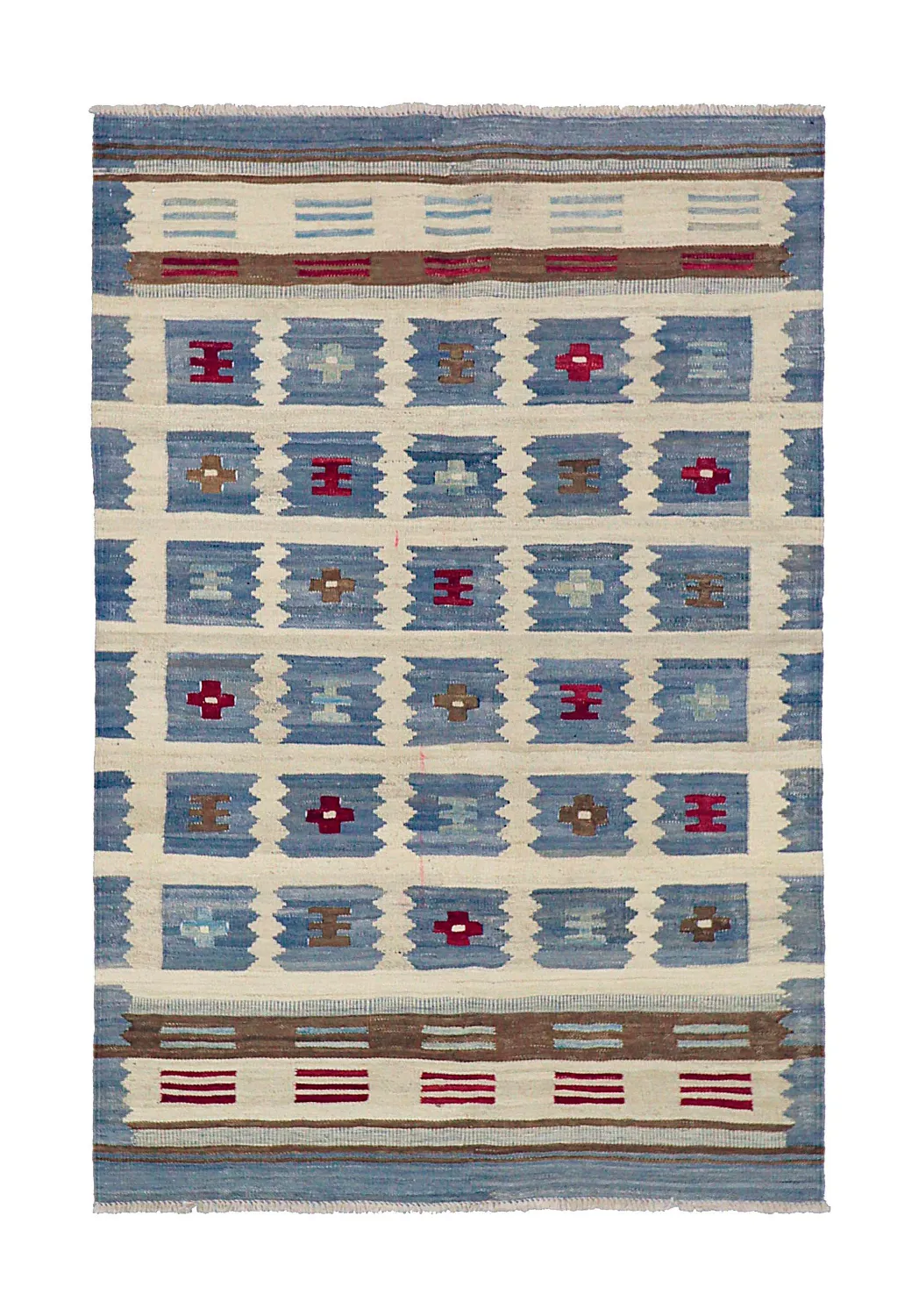 Oriental Rug - Vegi Kelim Hand Woven - 98 x 151 cm