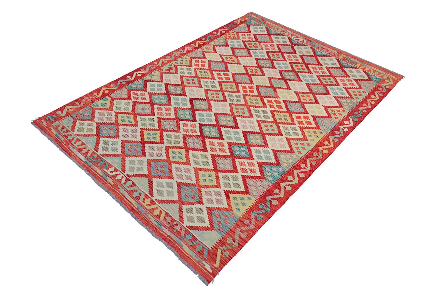 Oriental Rug - Vegi Kelim Hand Woven - 174 x 250 cm