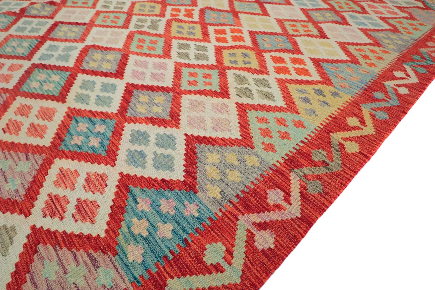 Oriental Rug - Vegi Kelim Hand Woven - 174 x 250 cm