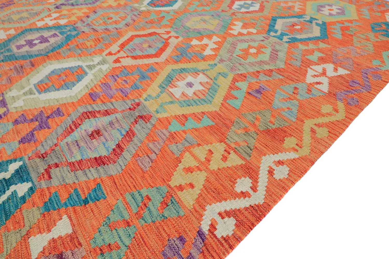 Oriental Rug - Vegi Kelim Hand Woven - 183 x 240 cm