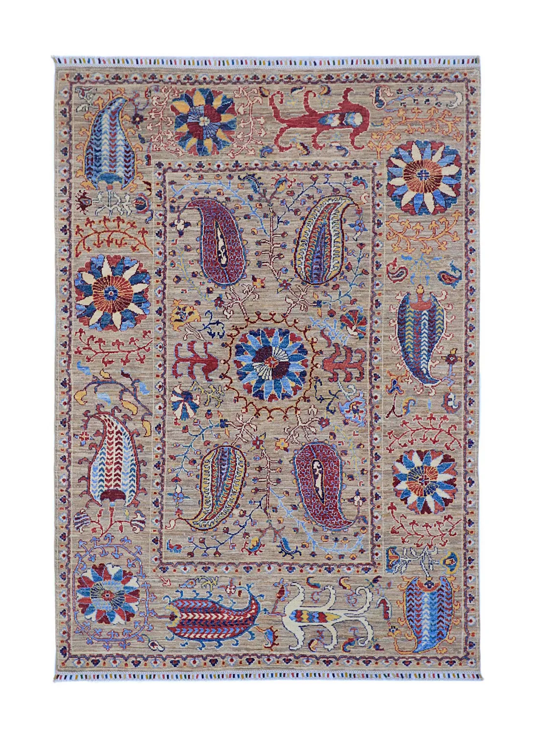 Oriental Rug - Chaman Rug Hand Knotted - 163 x 236 cm