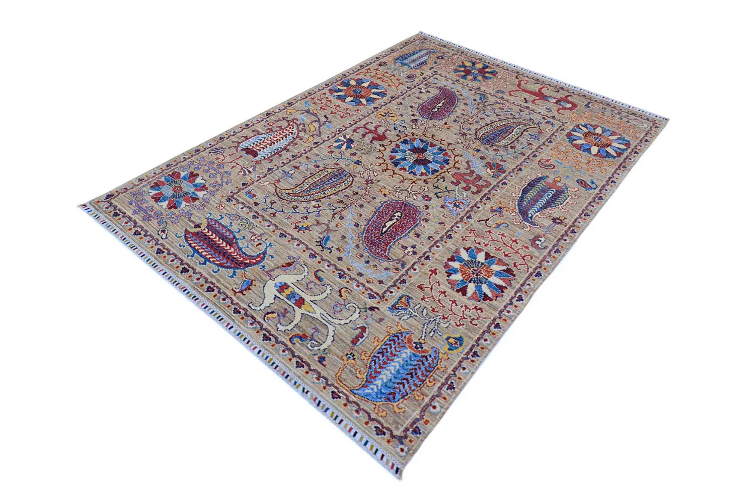 Oriental Rug - Chaman Rug Hand Knotted - 163 x 236 cm