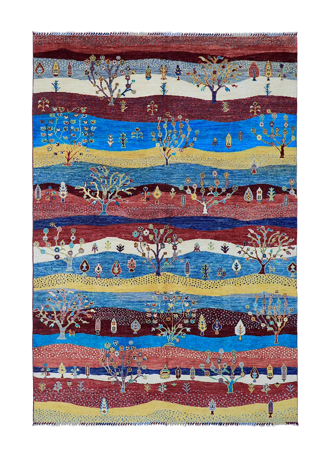Oriental Rug - Chaman Rug Hand Knotted - 197 x 290 cm