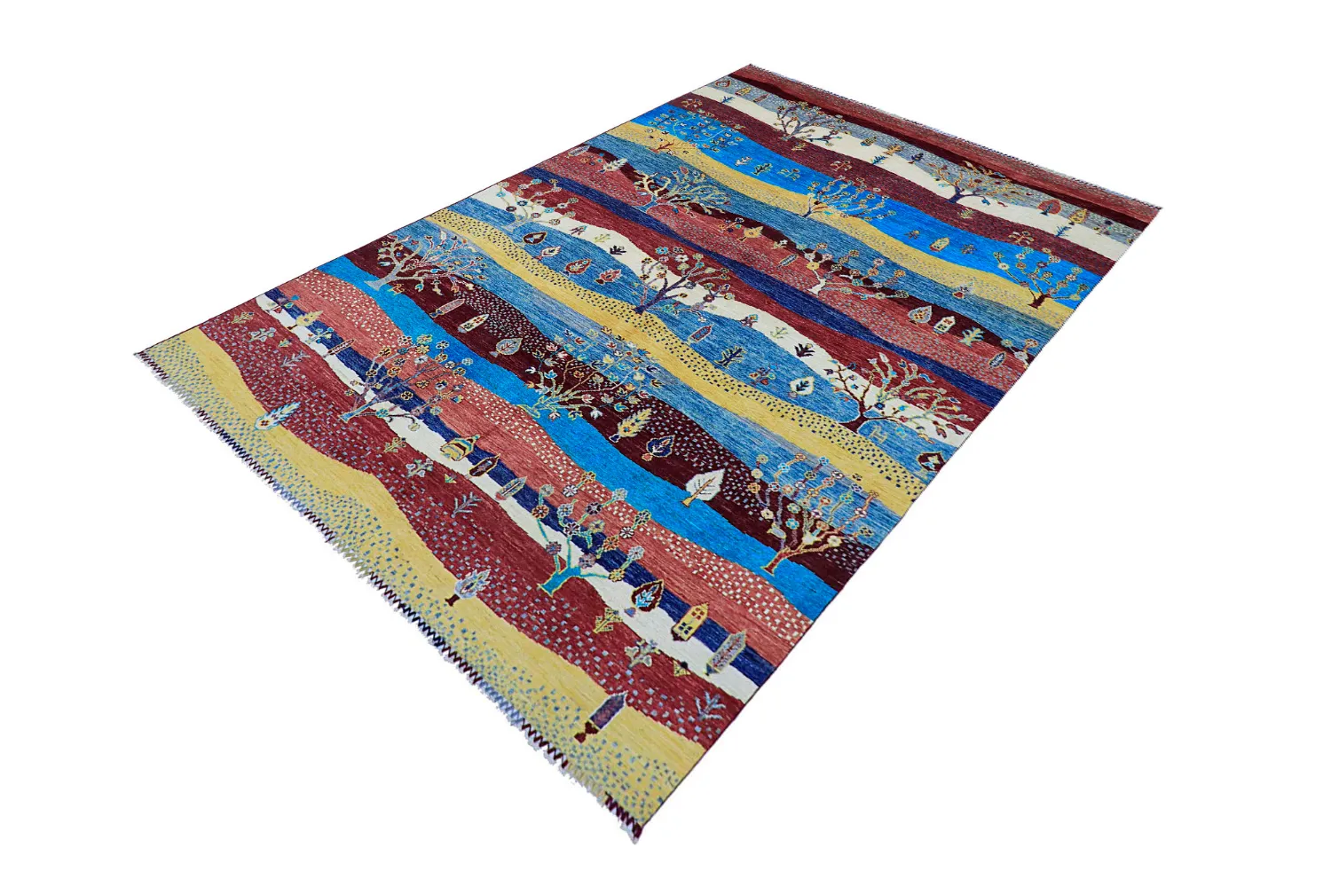 Oriental Rug - Chaman Rug Hand Knotted - 197 x 290 cm