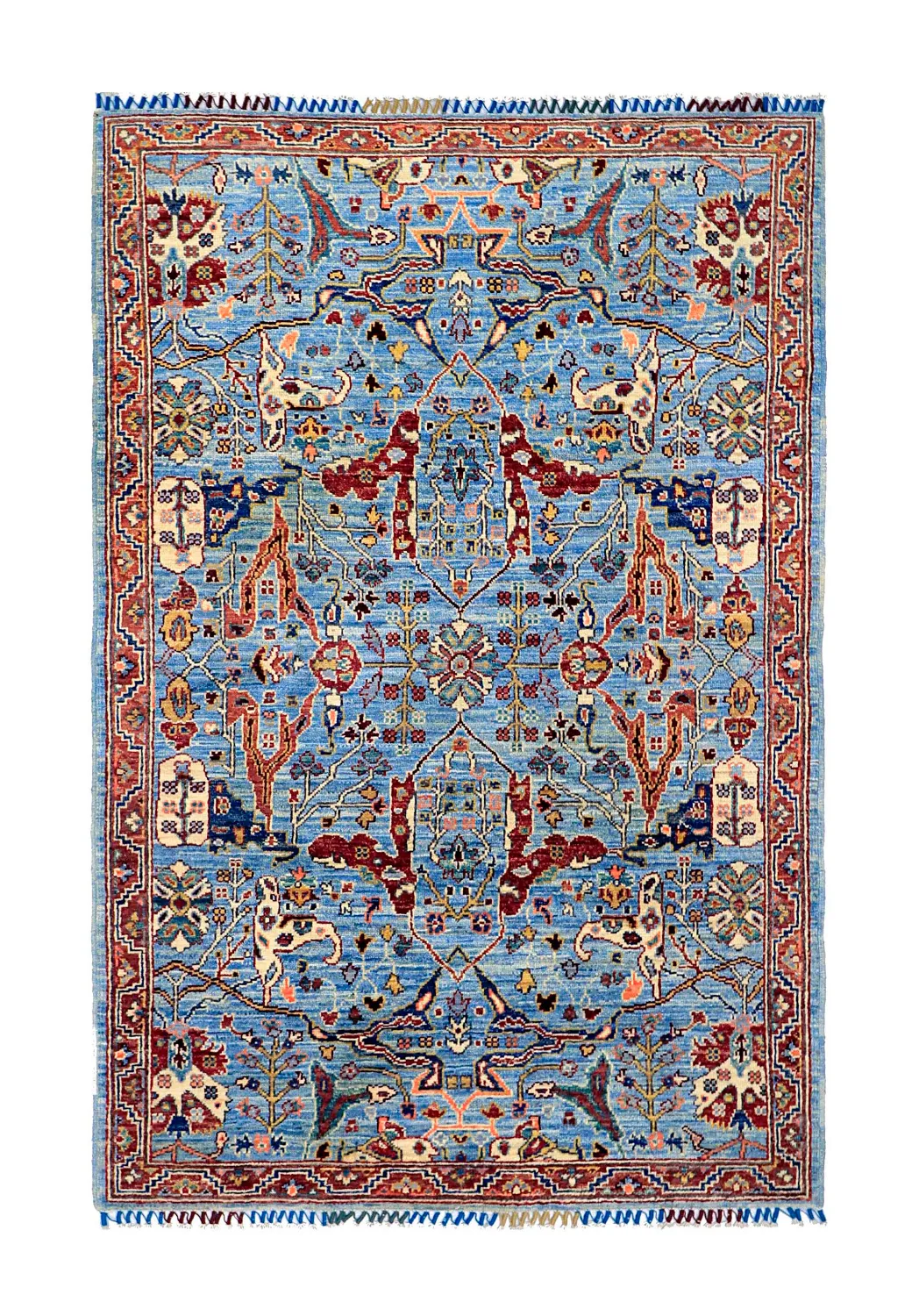 Oriental Rug - Chaman Rug Hand Knotted - 118 x 183 cm