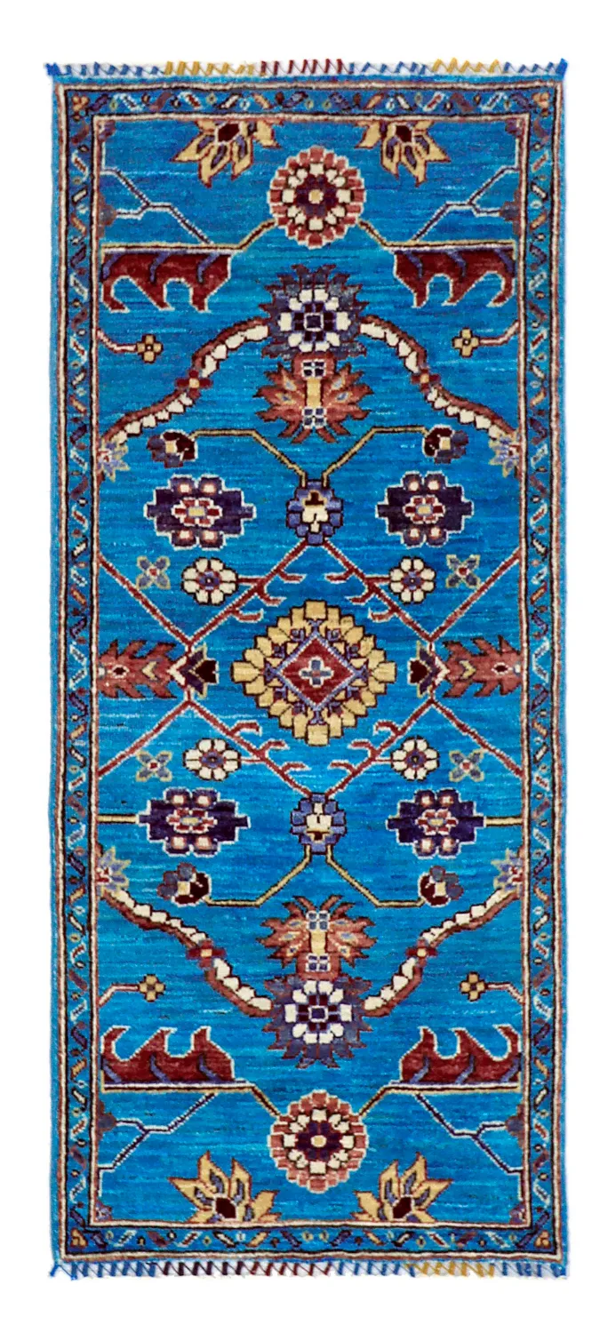Oriental Rug - Chaman Rug Hand Knotted - 62 x 149 cm
