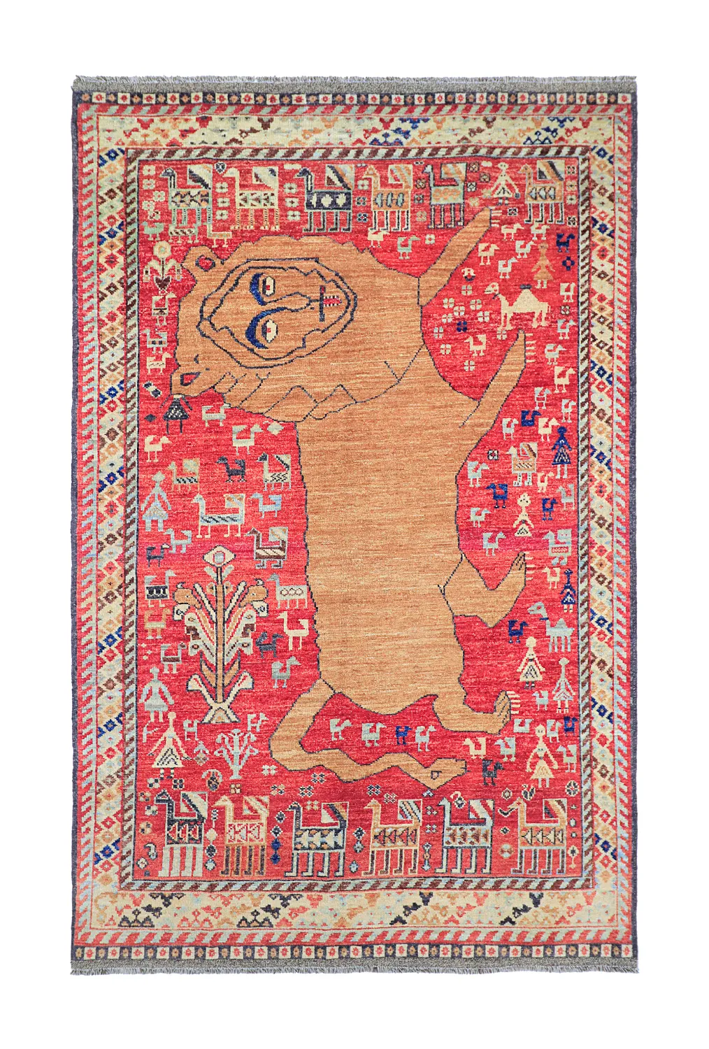 Oriental Rug - Tribal Hand Knotted - 162 x 272 cm