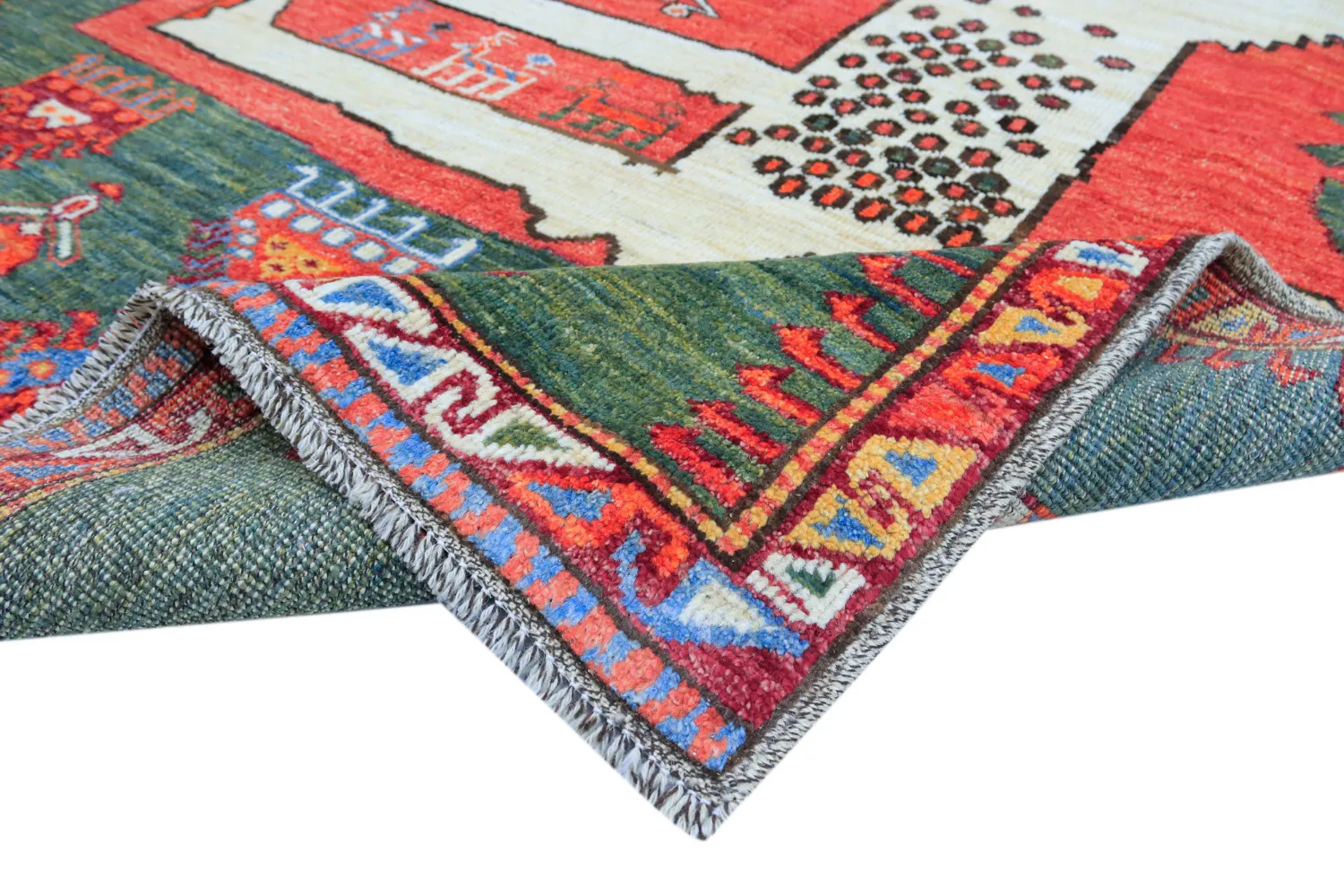 Oriental Rug - Tribal Hand Knotted - 149 x 211 cm