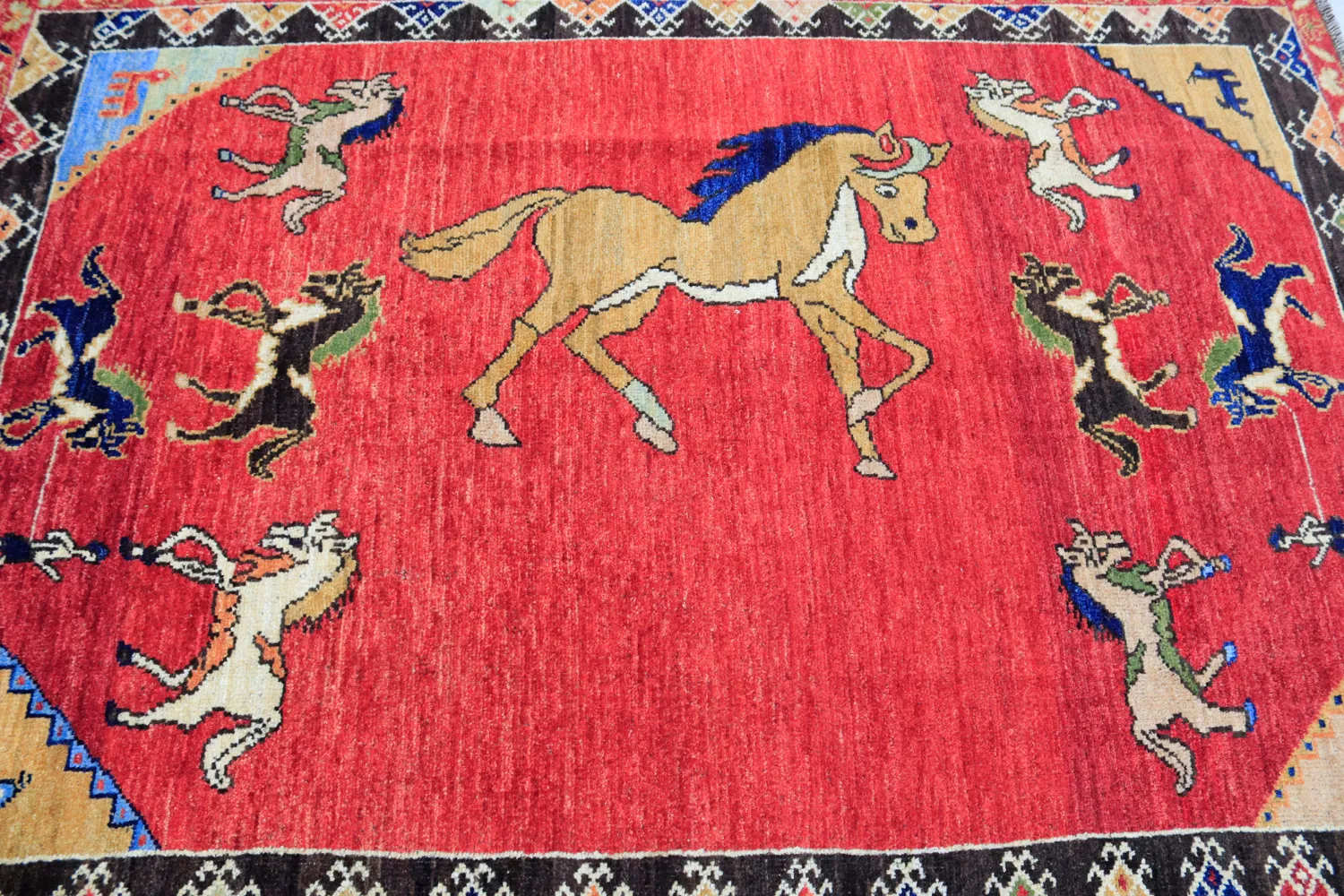 Oriental Rug - Tribal Hand Knotted - 144 x 220 cm