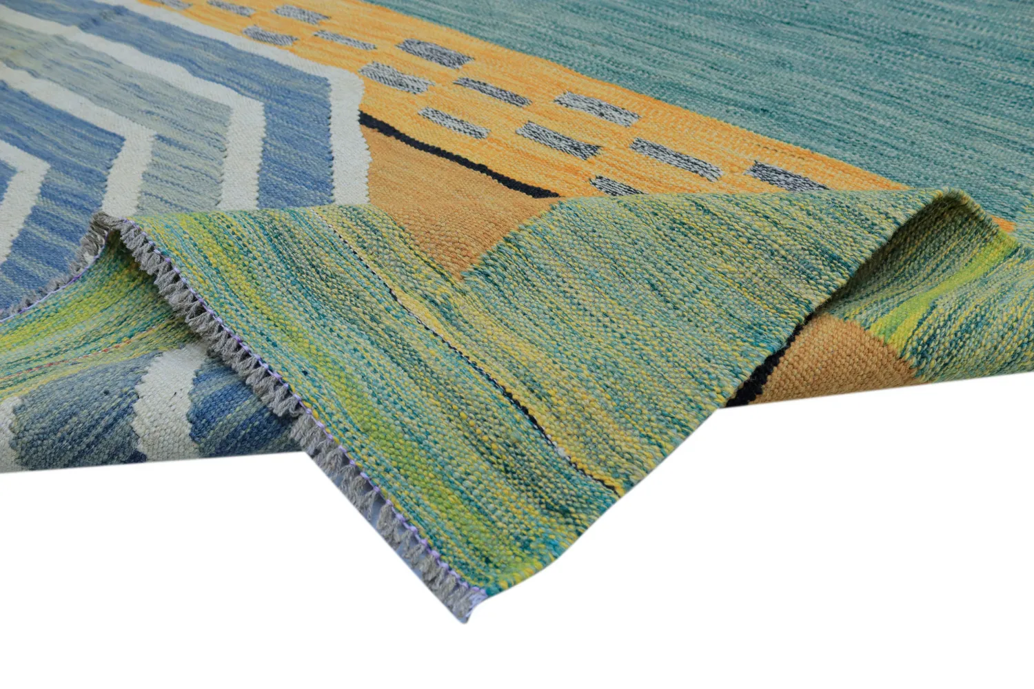 Oriental Rug - Kelim Hand Woven - 199 x 302 cm
