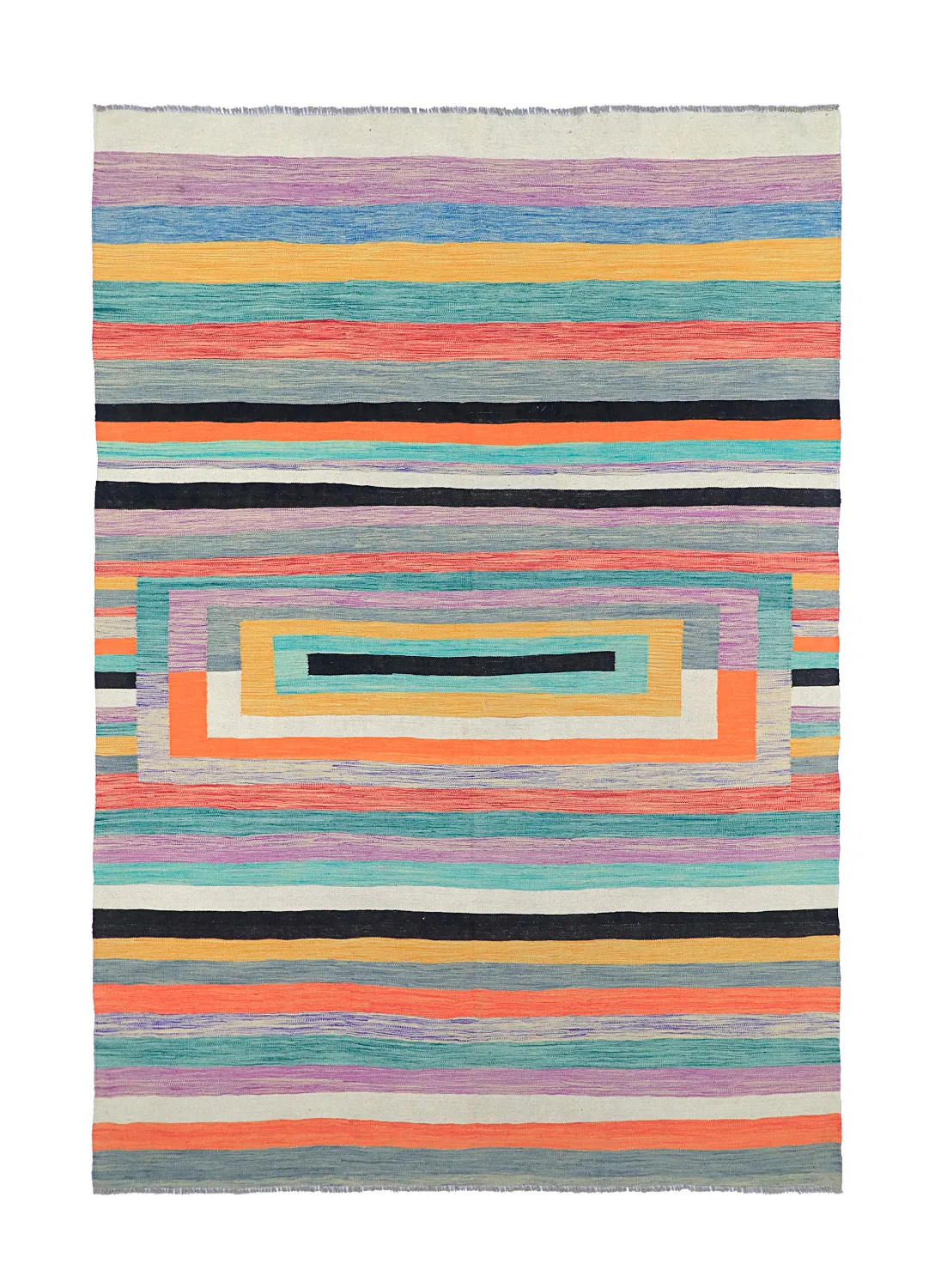 Oriental Rug - Kelim Hand Woven - 209 x 298 cm