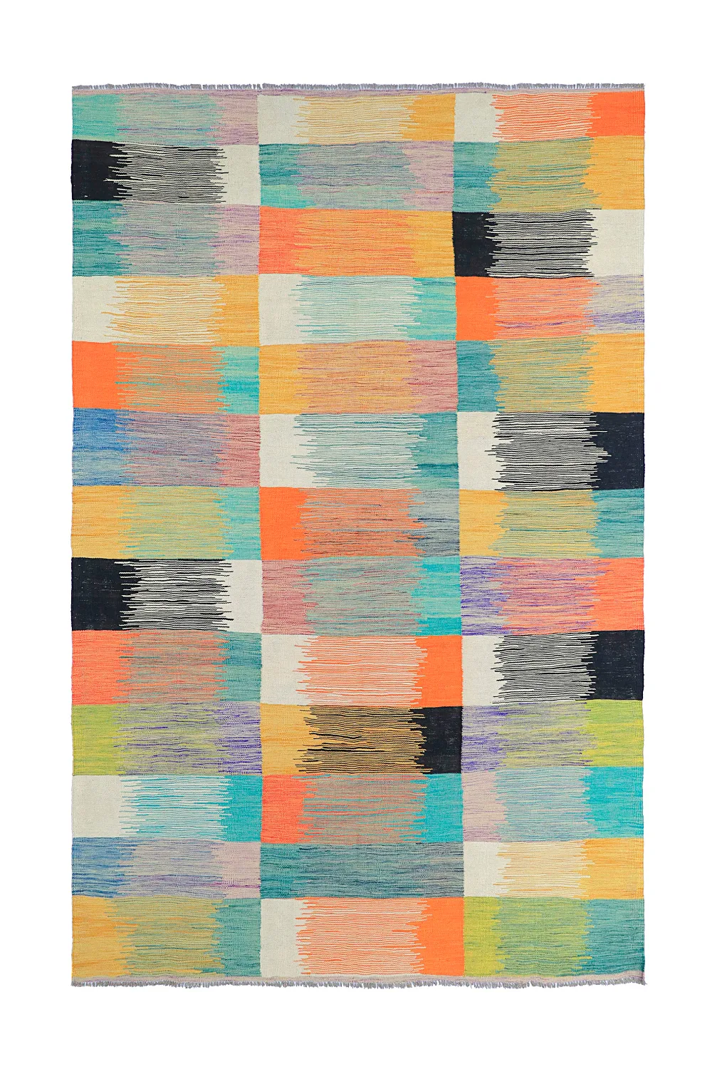Oriental Rug - Kelim Hand Woven - 197 x 299 cm
