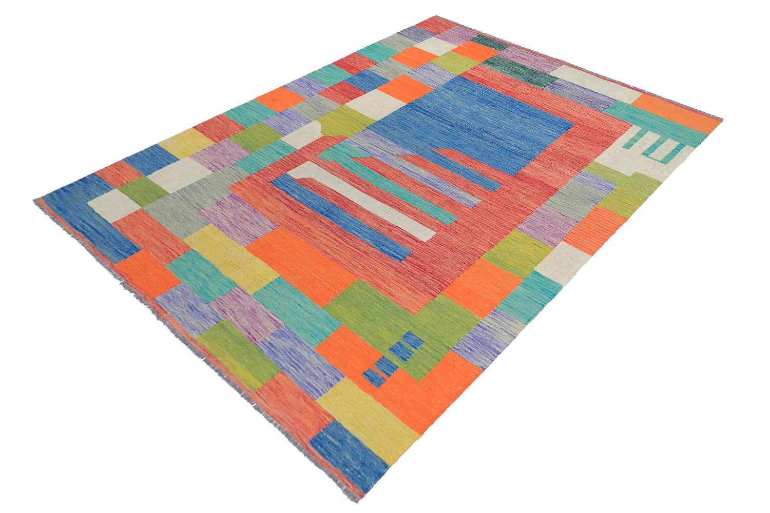 Oriental Rug - Kelim Hand Woven - 172 x 239 cm