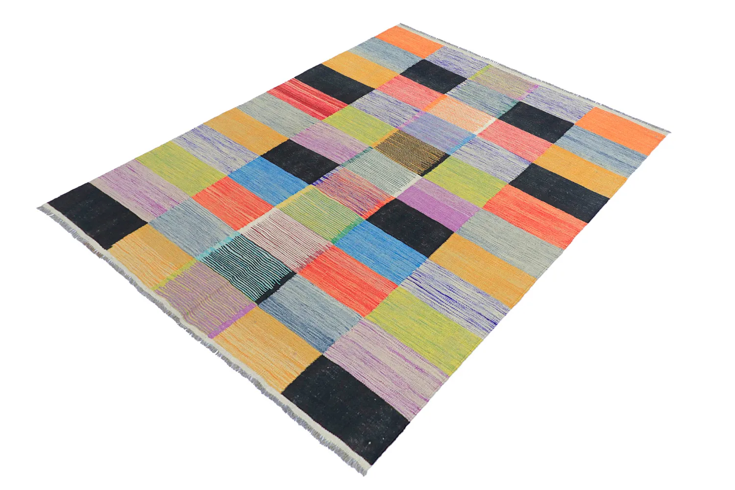 Oriental Rug - Kelim Hand Woven - 151 x 200 cm