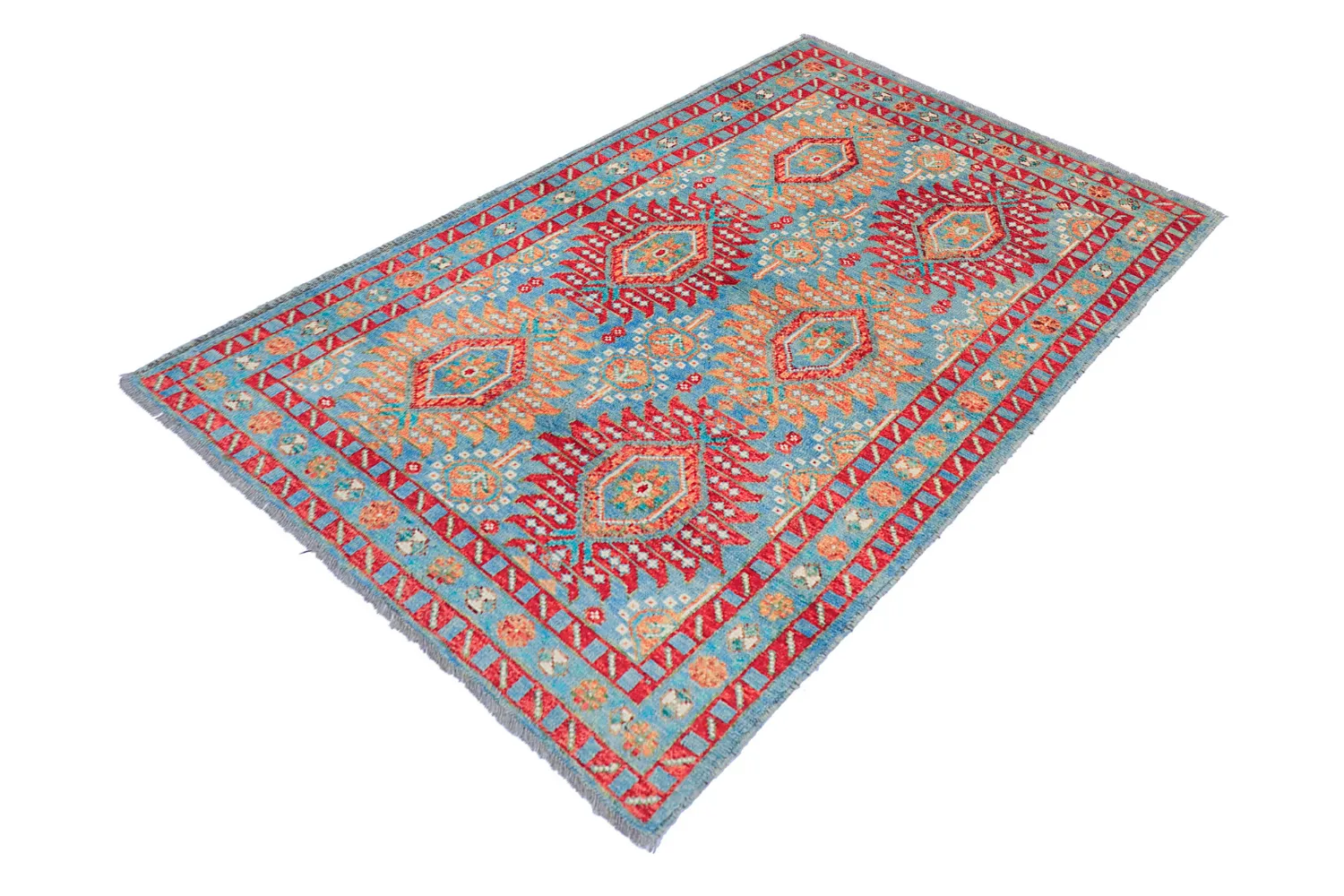 Oriental Rug - Suzani Hand Knotted - 120 x 180 cm