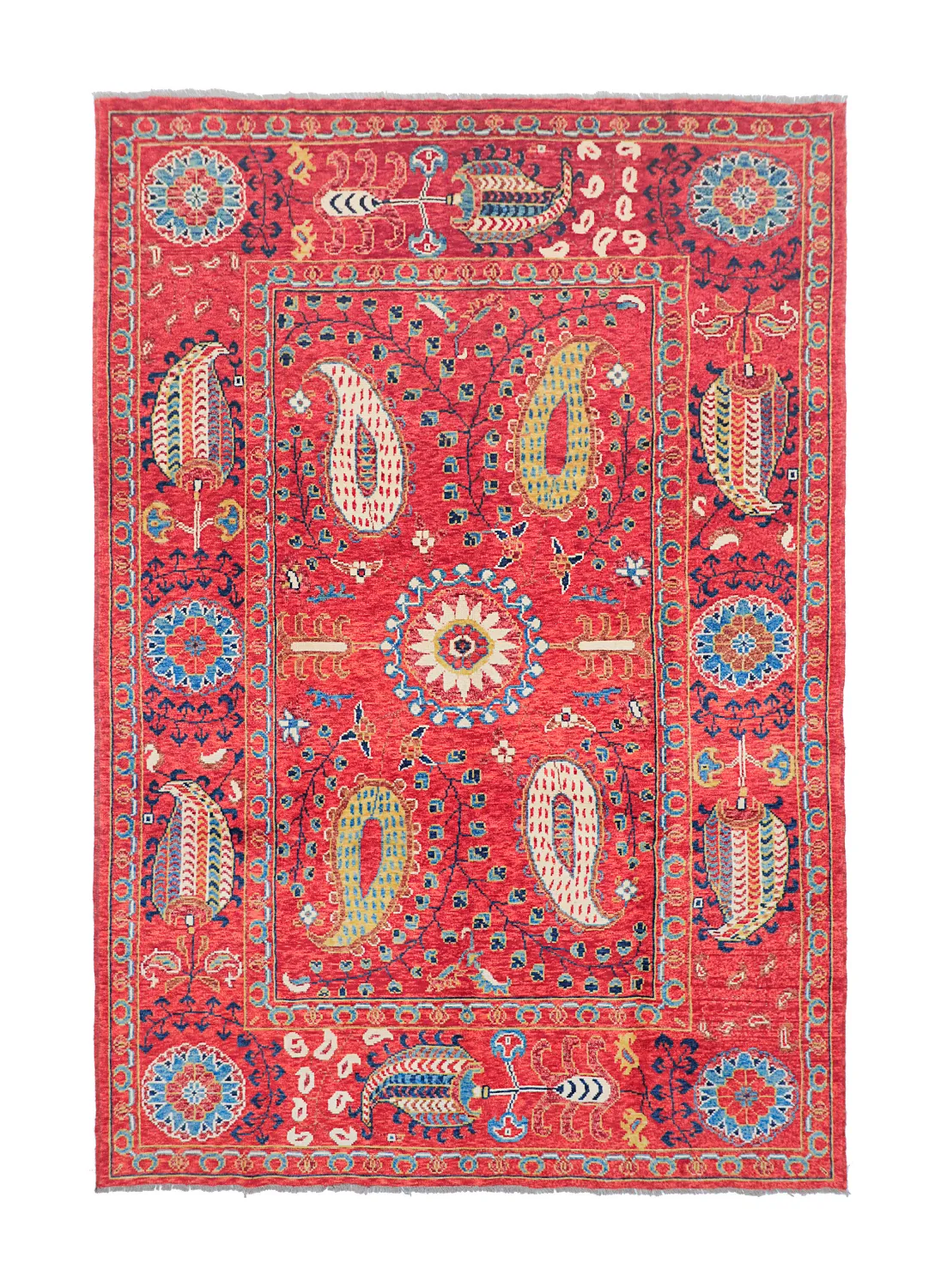 Oriental Rug - Suzani Hand Knotted - 200 x 300 cm