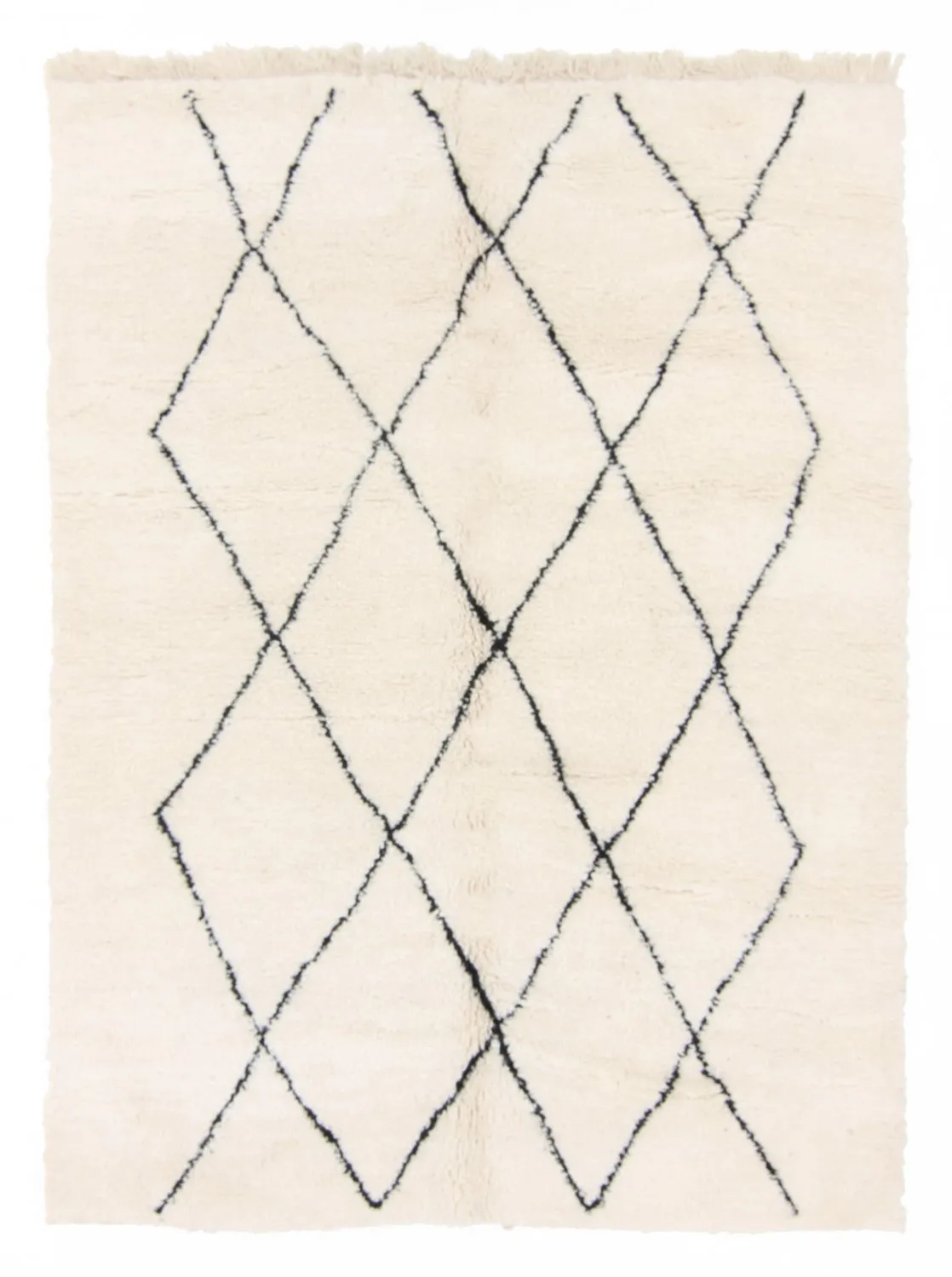 Kilim Moroccan Berber rug Beni Ourain 235 x 170 cm
