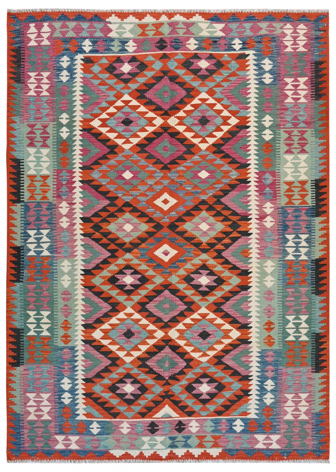 Kilim rug Afghan 246 x 177 cm