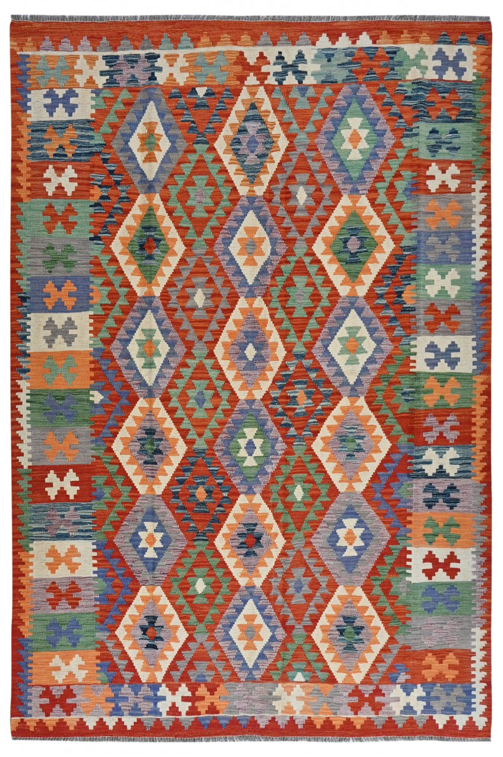 Kilim rug Afghan 281 x 199 cm
