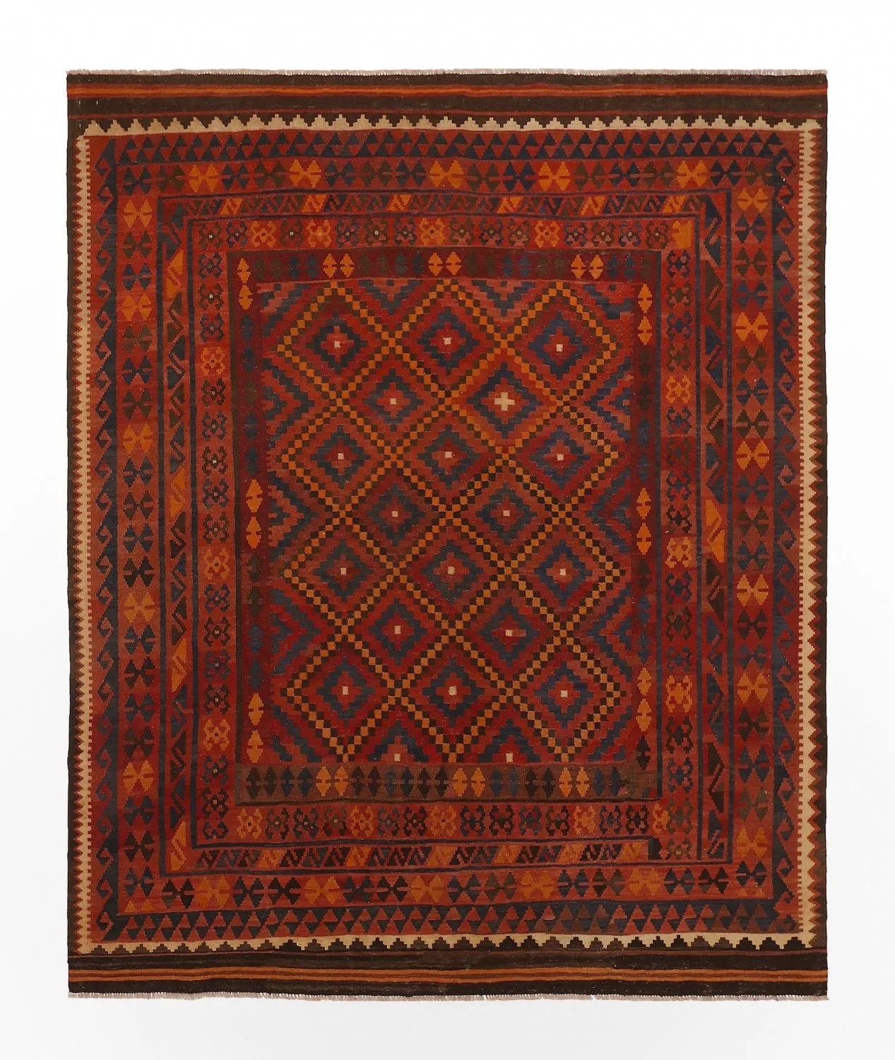 Oriental kilim rug 283 x 233 cm