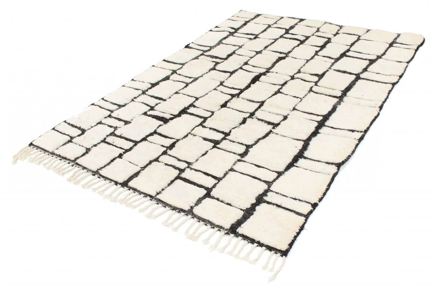 Kilim Moroccan Berber rug Beni Ourain 270 x 150 cm