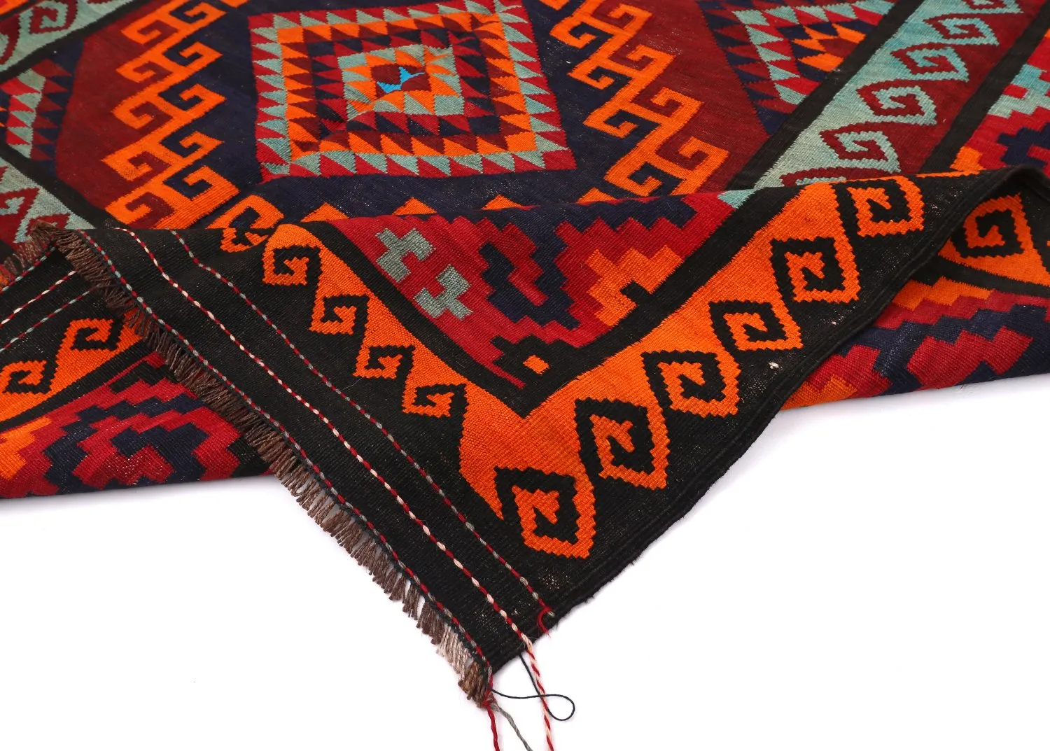 Oriental kilim rug 424 x 175 cm