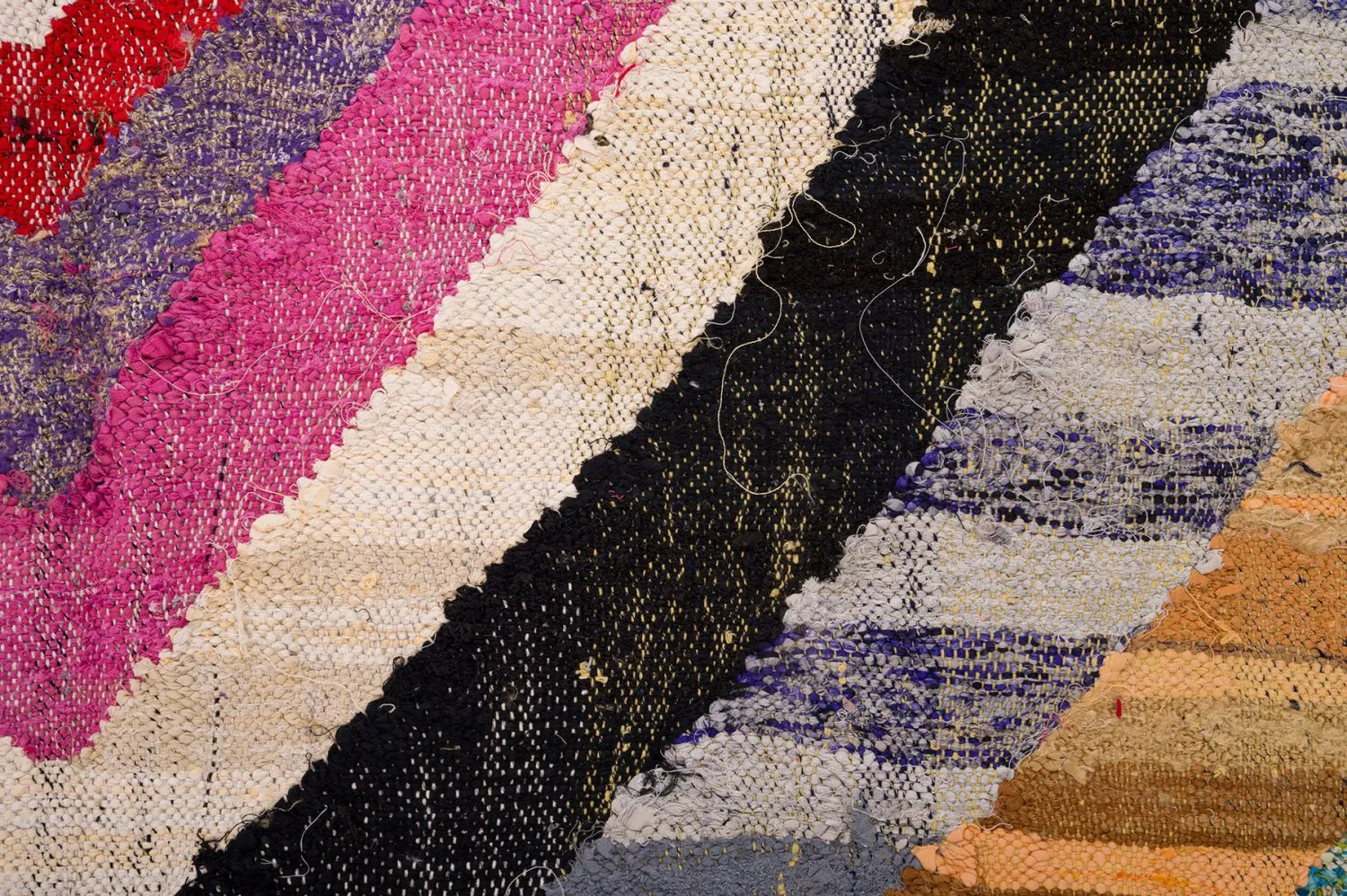 Moroccan Berber rug Boucherouite 155 x 285 cm