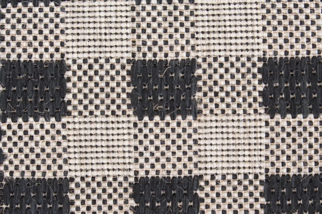 Wilton rug - Sacramento (black/sand)